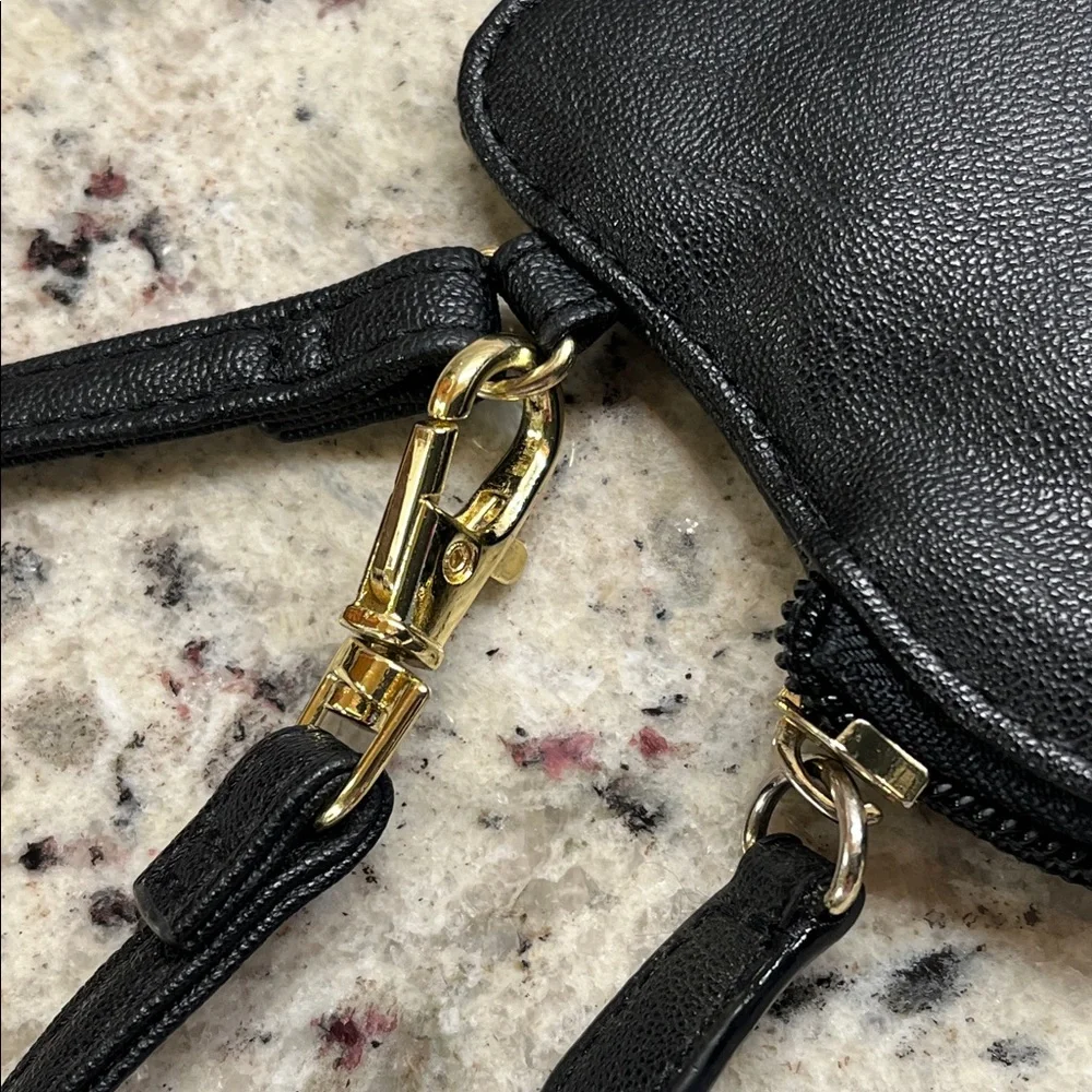 Betsy Johnson Cat Wristlet with Cat Bag Charm Key Fob Set EUC - Picture 9 of 12